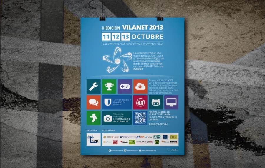 Cartel para Vilanet 2013