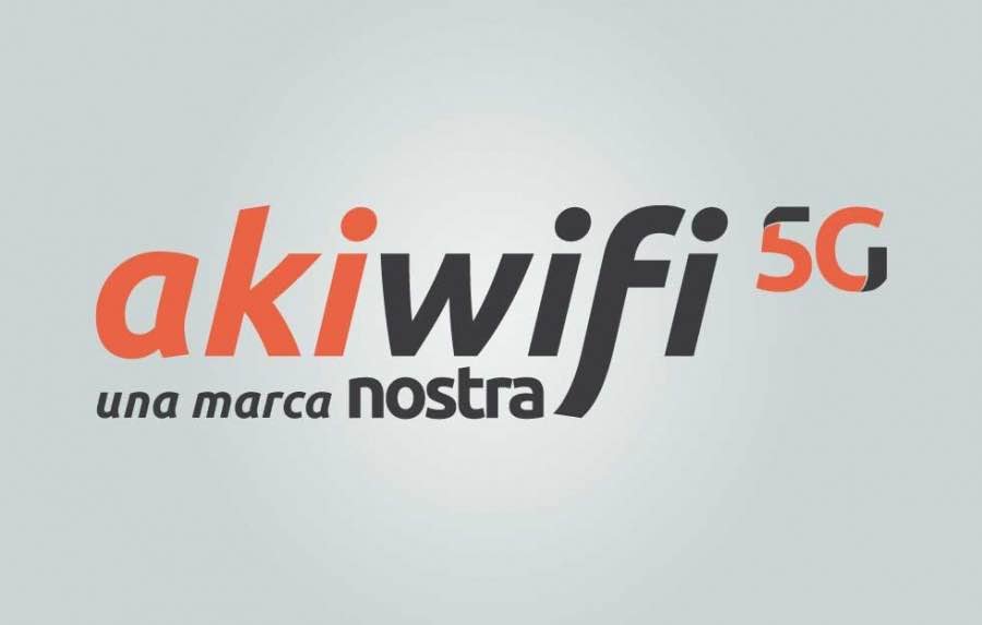 Logotipo Akiwifi 5G para Nostra