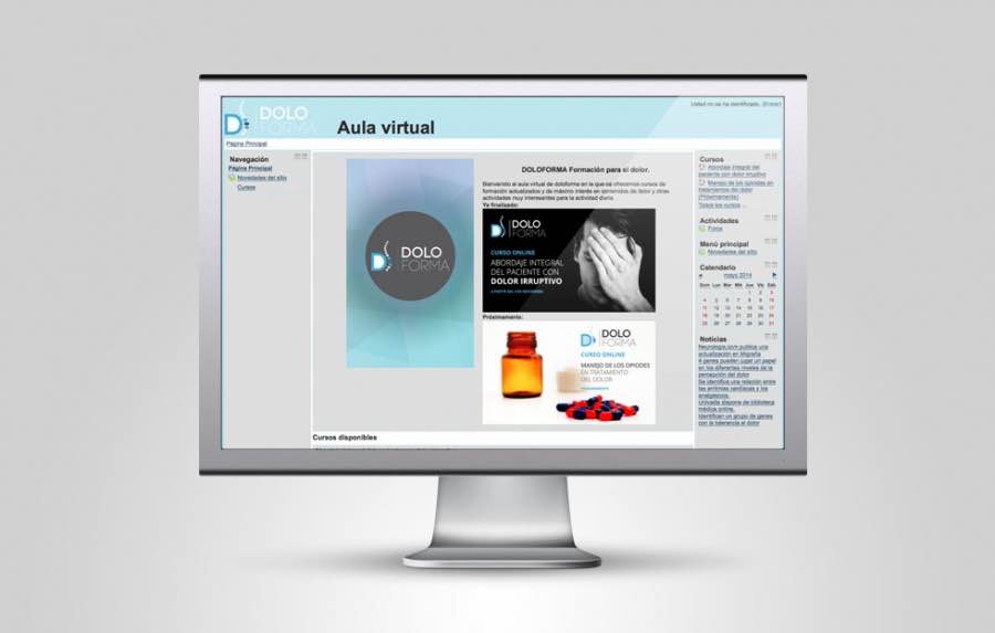 Plataforma de elearning para Doloforma