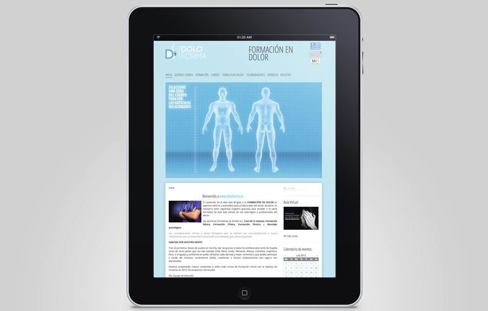 Web de Doloforma